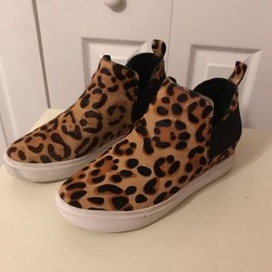 leopard sneakers